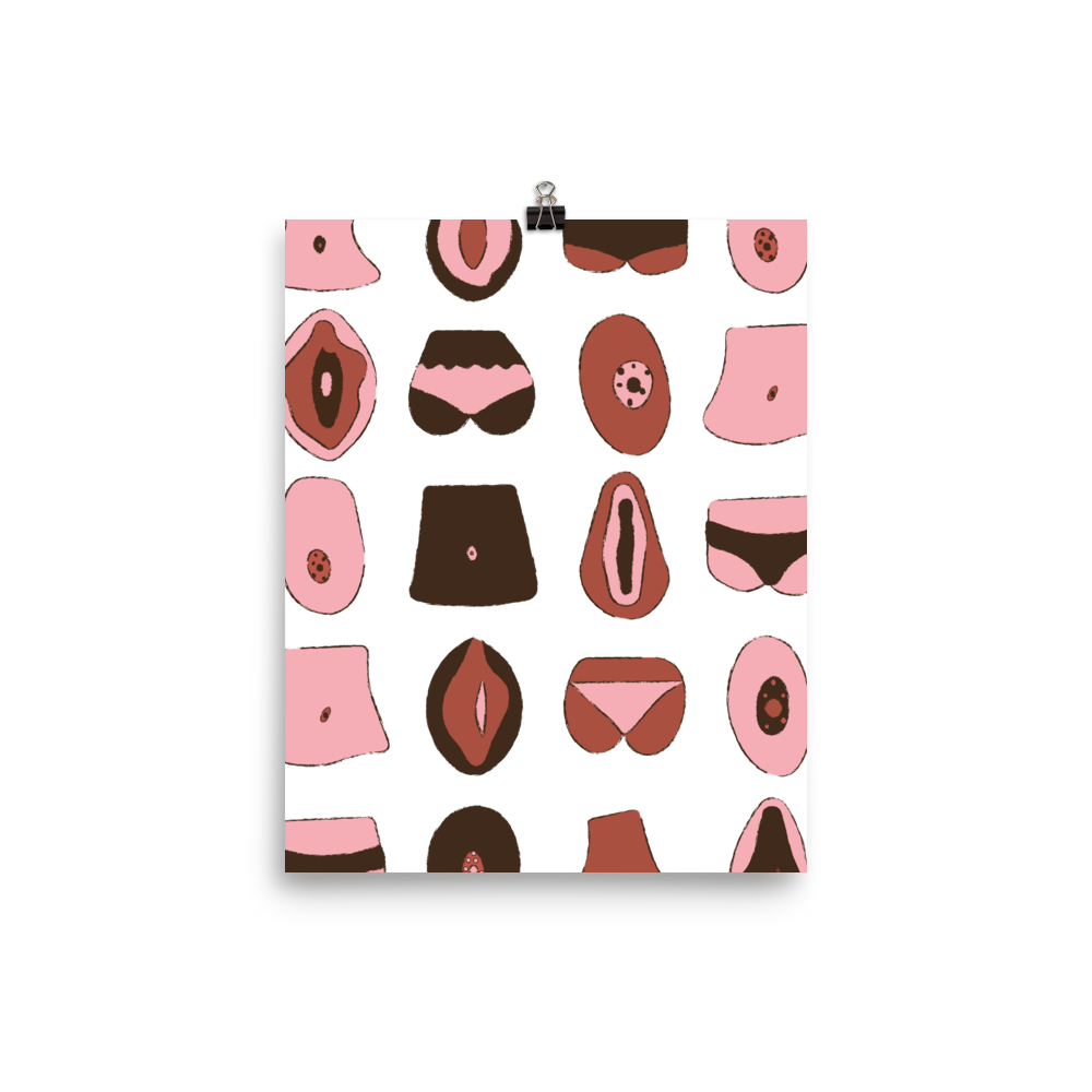 Female Body Parts Print image 0